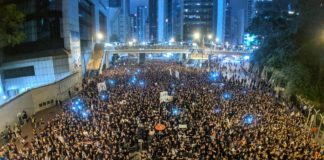 protests in hong kong