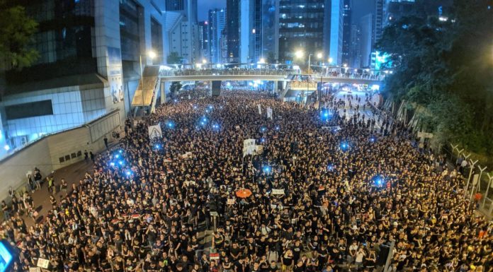 protests in hong kong